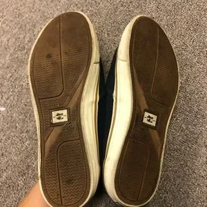 G.H. Bass & Co. Pilot F16 Suede Slip On Sneakers Pelli - Jet Black Hairy Suede / Shortbread main image 4